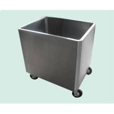 Количка за бельо inox